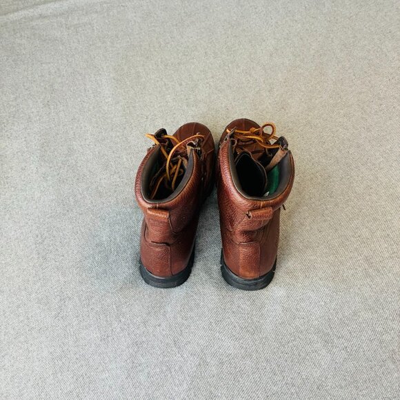 EUC Polo Ralph Lauren Andres III Genuine Leather Brown Boots size 14D - Picture 3 of 6